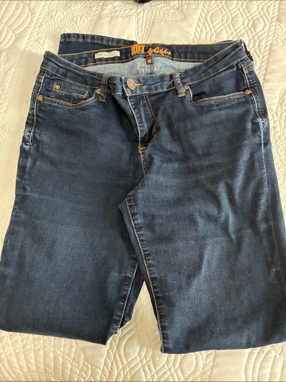 Kut from the Kloth Lucille Skinny Blue Women’s Jeans